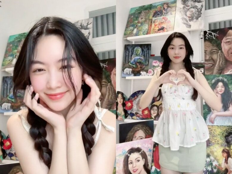 Nhan sắc trong trẻo của Lọ Lem.