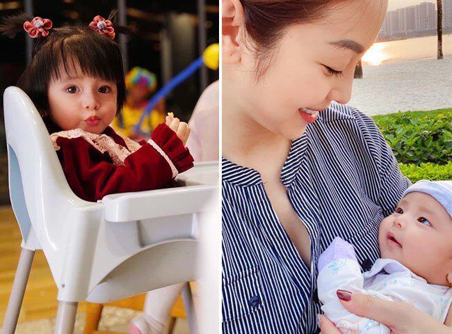 Bé Nấm lúc nhỏ da trắng, mũi cao và được mẹ giấu kín diện mạo suốt 1 thời gian.