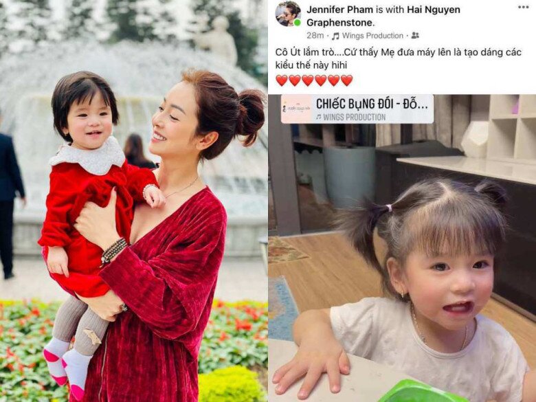 Hoa hậu Jennifer Phạm hiếm hoi khoe con gái út, cô nhóc càng lớn càng giống bố, xinh chuẩn amp;#34;Hoa hậu tương laiamp;#34; - 14