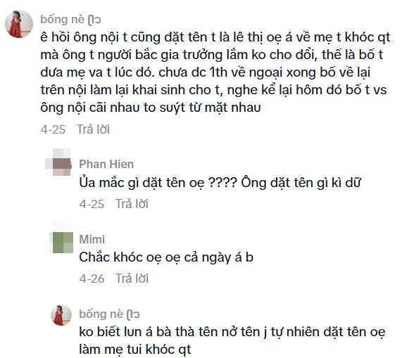 Ông nội đi khai sinh đặt tên cho cháu là Lê Thị Ọe, bố mẹ đứa trẻ quyết đổi thành cái tên khác rất đẹp - 2
