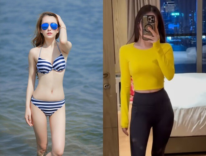 Vóc dáng Phương Viện trước và sau khi làm mẹ 3 con khiến ai nấy trầm trồ.