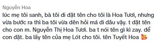Bà nội định đặt tên cháu là Hoa Tươi, bố đứa trẻ quyết đổi thành cái tên khác rất đẹp - 2