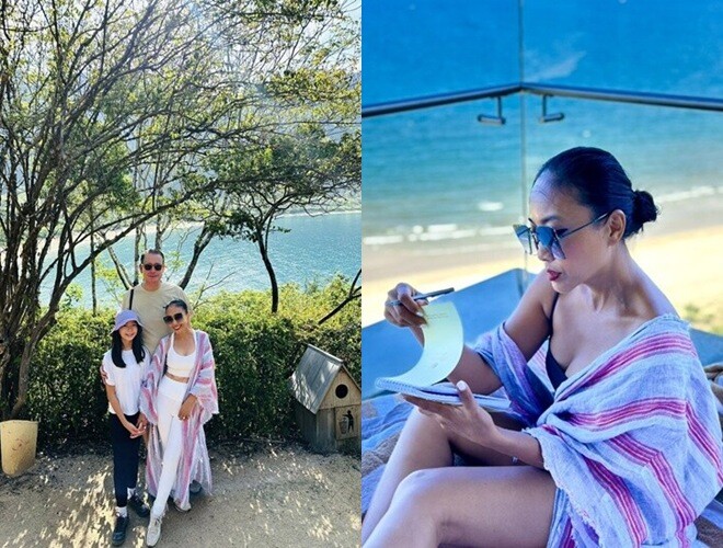 Bé gái lai Tây xinh nhất nhì showbiz Việt khiến dân tình xôn xao với diện mạo tuổi dậy thì, học trường quốc tế 900 triệu - 11
