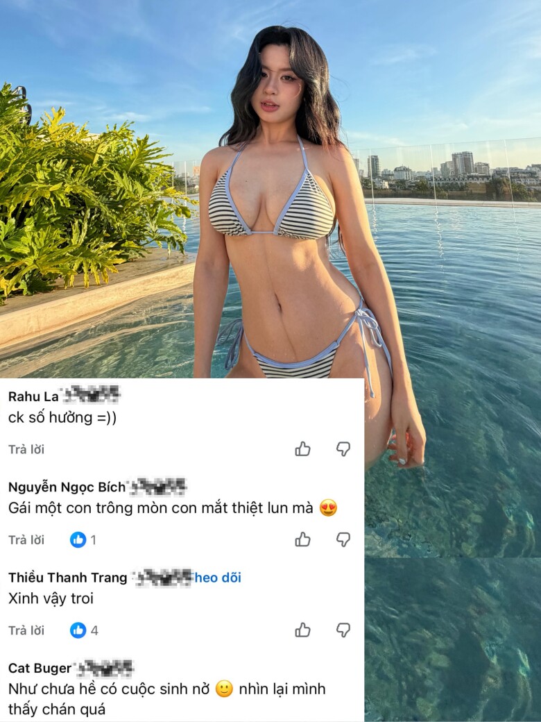 Cô gái Việt được báo Trung khen đẹp như Angelina Jolie, đẻ con xong đẹp nõn nà, dân tình ghen tỵ với bố đứa trẻ - 3