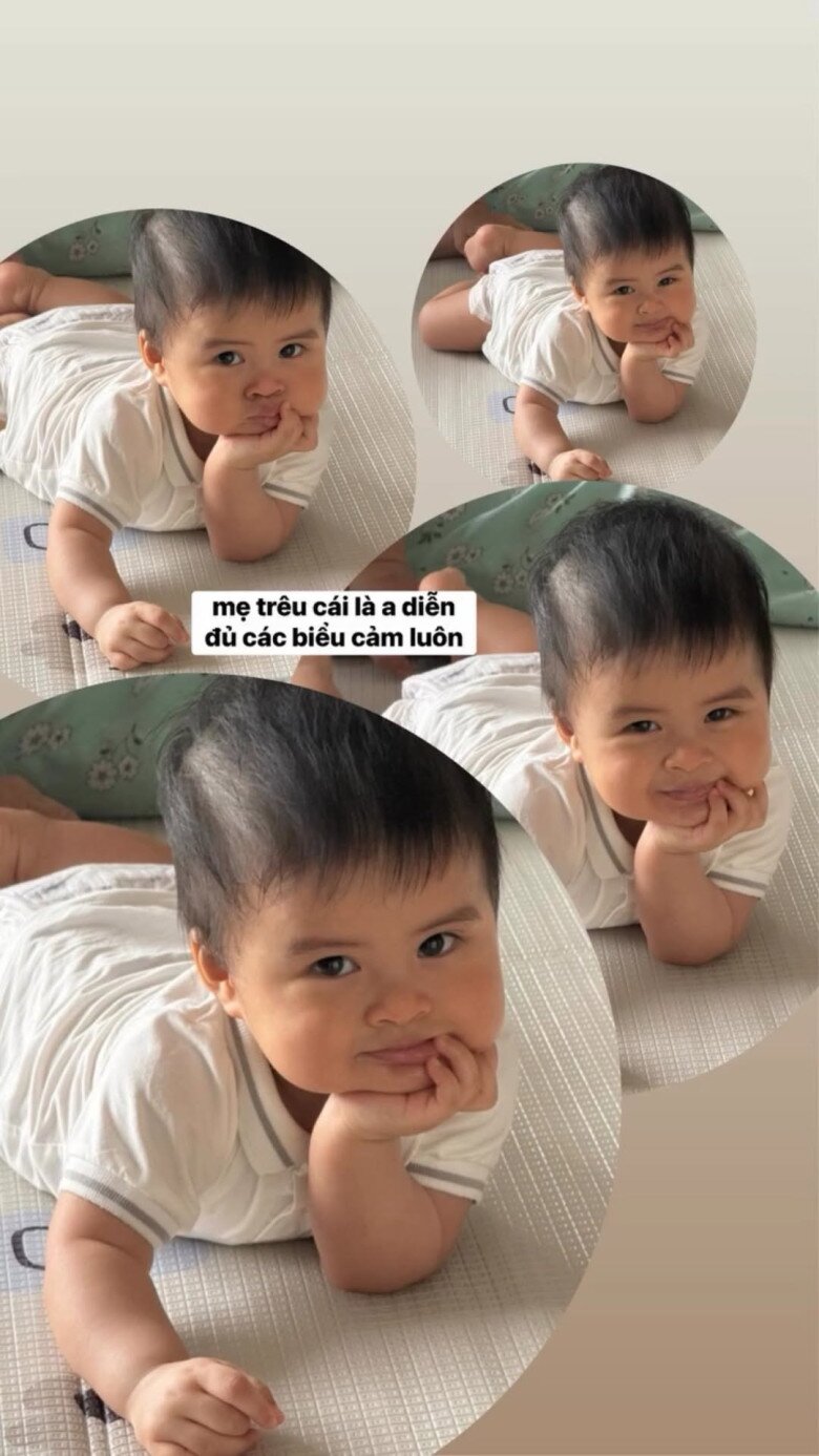 Cậu nhóc càng lớn càng đáng yêu.