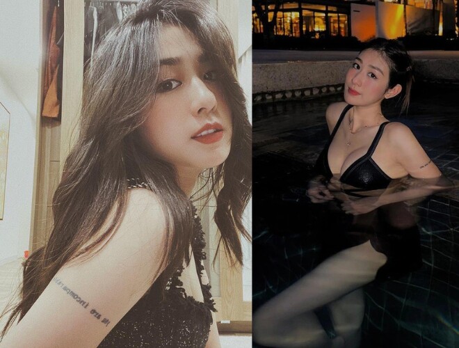 Hot girl Hà Nội bình thường kín đáo nay diện bikini khoe dáng nóng bỏng, nhận ngay phản ứng siêu yêu của con trai - 8