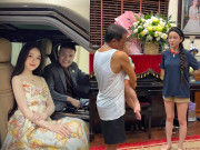 Yêu con - Chu Thanh Huyền phạt con nhưng ai cũng chú ý phản ứng của Quang Hải và bố chồng đứng bên cạnh