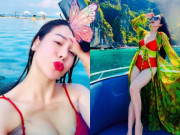 Yêu con - Mẹ đơn thân 41 tuổi khoe ảnh chụp cùng cầu thủ Đình Bắc gây bão MXH, là chủ tịch 5 công ty, đẹp nóng bỏng sau sinh con gái lai Tây