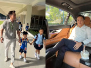 Yêu con - Là chủ tịch nhưng vẫn có thời gian cho con, Cường Đôla bất ngờ được mẹ trẻ trên MXH nhờ gọi chồng về đưa con đi chơi