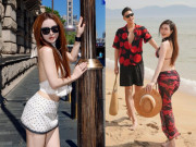 Yêu con - Mỹ nhân Hà Nội 35 tuổi đẻ con cho cựu cầu thủ 1m86, làm mẹ 3 con đẹp nõn nà, đường cong "vạn người mê"