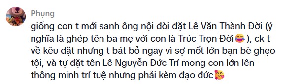 Ông nội định đặt tên cho cháu hợp với bố mẹ là Trúc Trọn Đời, mẹ đứa trẻ đổi lại thành cái tên khác vừa hay vừa ý nghĩa - 2