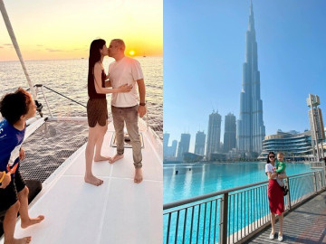 Cuộc sống em bé Việt ở đất nước siêu giàu: Ở biệt thự 23 tỷ, được học lái du thuyền ra đảo ngắm núi lửa phun trào
