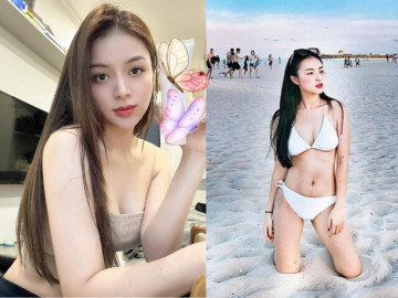 Yêu con - Hot girl Hà thành 21 tuổi bế bụng bầu đi học, giờ làm mẹ 2 con đẹp nõn nà, chồng tặng miệt vườn 900m2