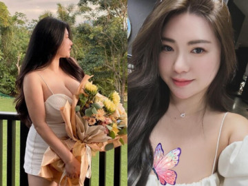 Hot girl "vòng một 103cm" sinh xong đẹp nõn nà, làm mẹ đơn thân giàu sang đưa con đi du lịch nước ngoài thường xuyên