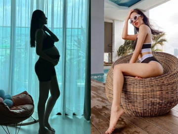 Mỹ nữ TP.HCM gây xôn xao khi sinh con cho chồng Việt kiều Mỹ hơn 37 tuổi, làm mẹ 2 con đẹp nõn nà