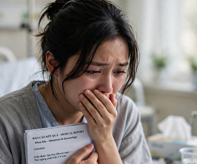 Người phụ nữ chết lặng khi biết nguyên nhân sau khi bị sảy thai liên tiếp nhiều lần. Ảnh minh họa. 