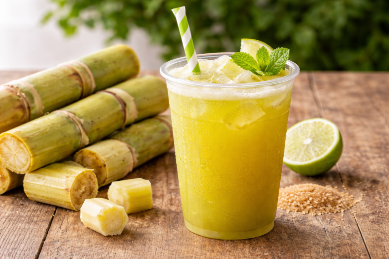 Dù mía dùng theo cách nào thì cũng không nên dùng nhiều vì chứa lượng đường lớn. Ảnh minh họa.