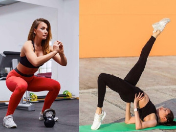 Sức khỏe - Chị em tuổi U40 tập ngồi xổm hay cầu mông mỗi ngày, ai sẽ là người khỏe và trẻ đẹp hơn?