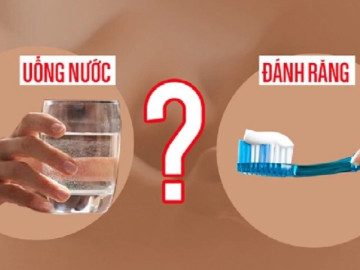 Nên bắt đầu ngày mới bằng việc đánh răng hay uống nước? Điều ai cũng nghĩ bẩn nhưng lại có lợi cho sức khỏe