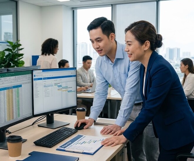 Ở công ty, ai nhờ gì tôi cũng giúp. (Ảnh minh họa)