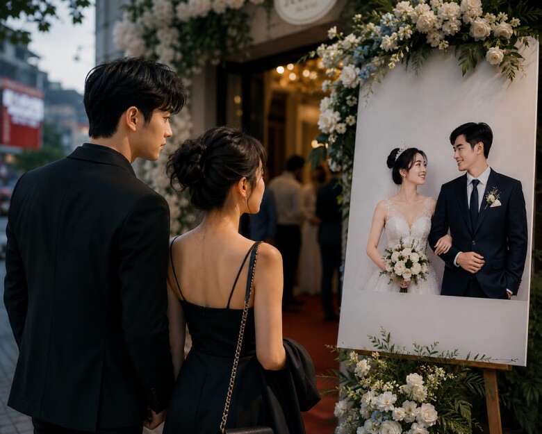 Thấy chú rể của vợ cũ, tôi chết lặng. (Ảnh minh họa)