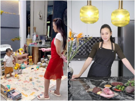 Thay đổi lớn trong nơi sống của Phương Oanh kể từ khi có con