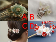 Yêu - Trắc nghiệm: Chọn một chiếc trâm cài tóc, biết ngay người bạn thầm thích có thích bạn không