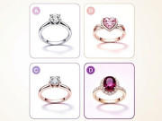 Yêu - Trắc nghiệm: Duyên vợ chồng của bạn và người ấy sâu đậm đến đâu? Chọn một chiếc nhẫn là rõ ngay