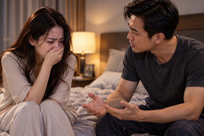 Nghe anh giải thích mà lòng tôi đau thắt. (Ảnh minh họa)