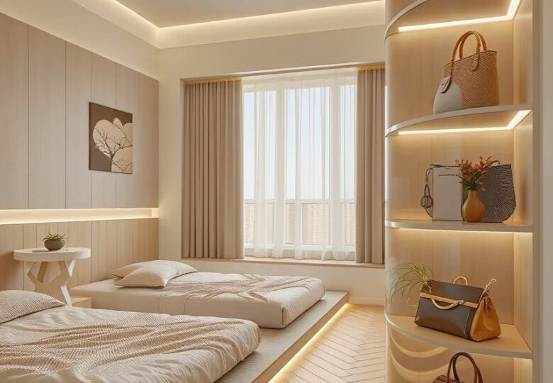 Tại sao này càng nhiều người không lắp giường đôi 1,8m? 3 thiết kế này tiết kiệm, sang trọng lại tiện dụng hơn - 7
