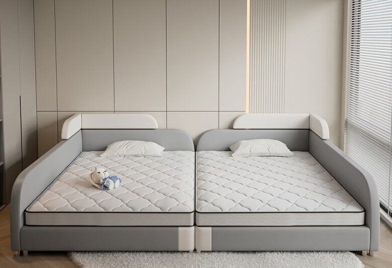 Tại sao này càng nhiều người không lắp giường đôi 1,8m? 3 thiết kế này tiết kiệm, sang trọng lại tiện dụng hơn - 3