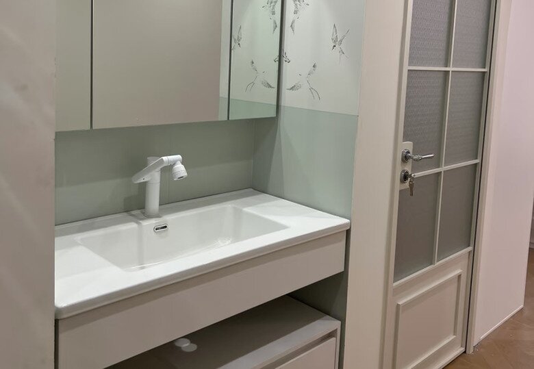Tại sao ngày càng nhiều gia đình không lắp bồn rửa mặt trong nhà vệ sinh? Thiết kế mới này vừa đẹp, vừa tiện lợi - 7