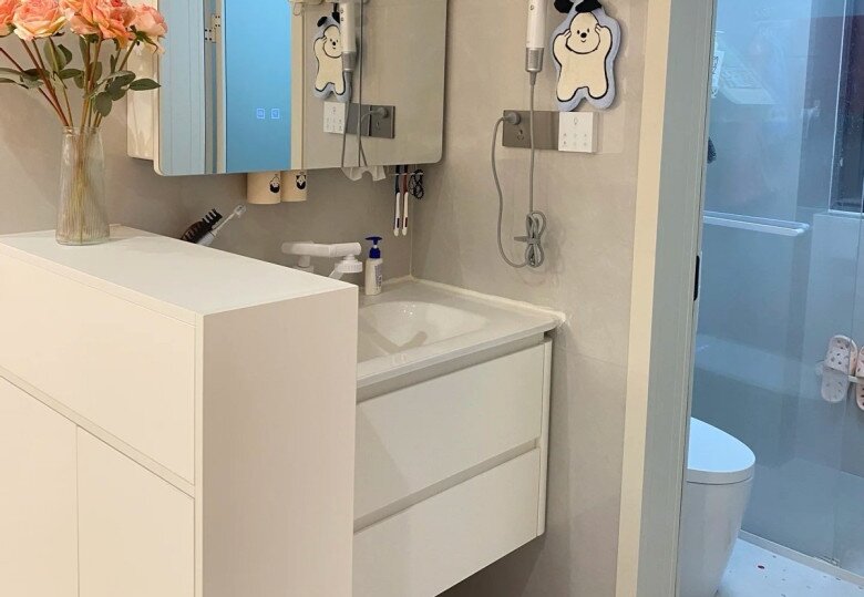 Tại sao ngày càng nhiều gia đình không lắp bồn rửa mặt trong nhà vệ sinh? Thiết kế mới này vừa đẹp, vừa tiện lợi - 4