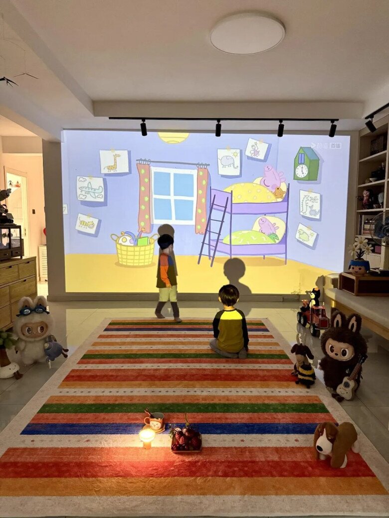 Tại sao ngày càng nhiều gia đình từ bỏ bức tường TV? Thiết kế kiểu này vừa tiết kiệm vừa tiện dụng - 6