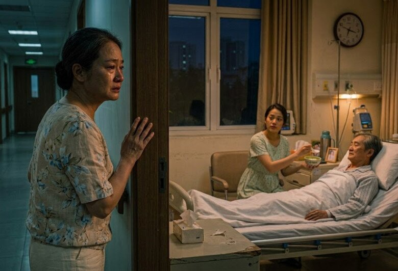 Thấy cảnh trong phòng bệnh, tôi nghẹn ngào bật khóc. (Ảnh minh họa)