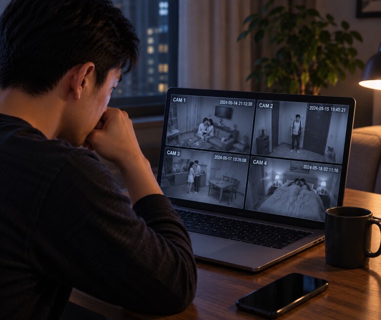 Tôi xem những đoạn camera ấy khoảng nửa tháng. (Ảnh minh họa)