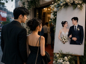 Yêu - Đưa bạn gái trẻ đẹp đến đám cưới vợ cũ để chúc mừng, vừa nhìn thấy chú rể, tôi lặng lẽ quay về