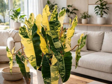 Nhà đẹp - Cây cảnh chiêu tài, mỗi chiếc lá là một kiệt tác, trồng trong nhà như dưỡng thỏi vàng sống, vượng khí, hút lộc
