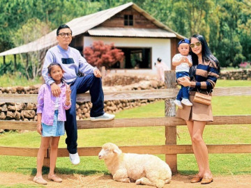 Lam Trường vun vén gia đình