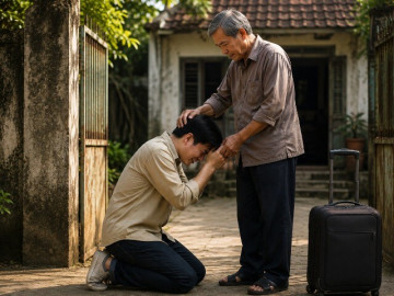 7 ngày sau khi mẹ mất, bố dượng đuổi tôi đi, 10 năm sau tôi chân thành cảm ơn ông