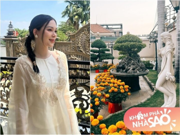 Nhà đẹp - Căn biệt thự nơi Linh Rin sống cùng con trai tỷ phú Johnathan Hạnh Nguyễn, nhìn sảnh vào đã đủ bề thế