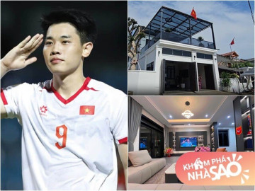 Cận cảnh nhà mới vừa hoàn thành của tuyển thủ Đình Bắc: Cơ ngơi 2 tầng báo hiếu bố mẹ đẹp mê tại Nghệ An