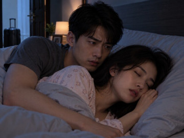 Về nhà lúc 3 giờ sáng, lên giường ôm vợ nghe cô ấy nói mớ một câu, tôi điếng người