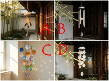 Yêu - Trắc nghiệm: Chọn một chiếc chuông gió, biết ngay nửa kia của bạn có phải là người đáng tin cậy