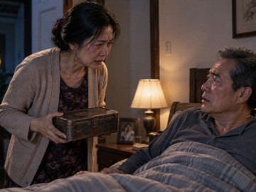 Yêu - Bị chồng đuổi khỏi nhà, thấy hộp sắt ông nhét vào túi đồ, tôi quay về trong đêm: “Ông diễn đủ chưa?”