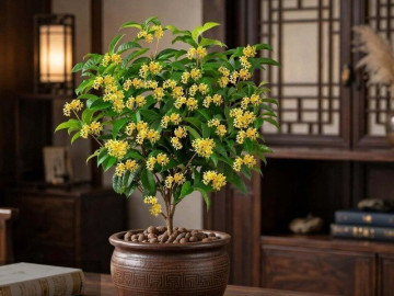 Nhà đẹp - 4 cây cảnh giá rẻ, thơm phức nên trồng trong mùa thu, nhà sạch, người khoẻ, phúc khí nhiều, tài lộc lắm