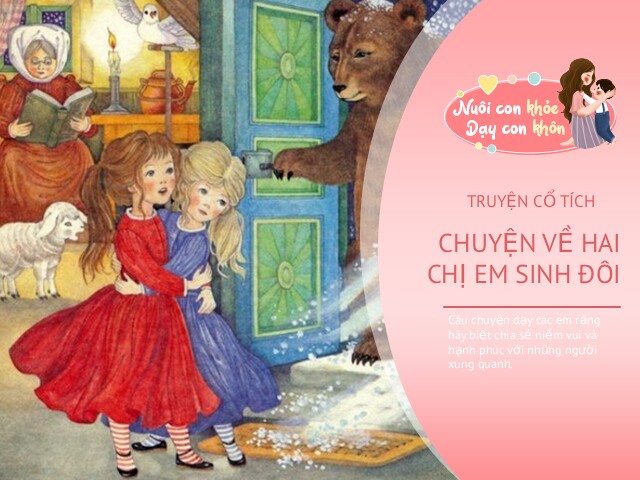 Truyện cổ tích: Hai chị em sinh đôi