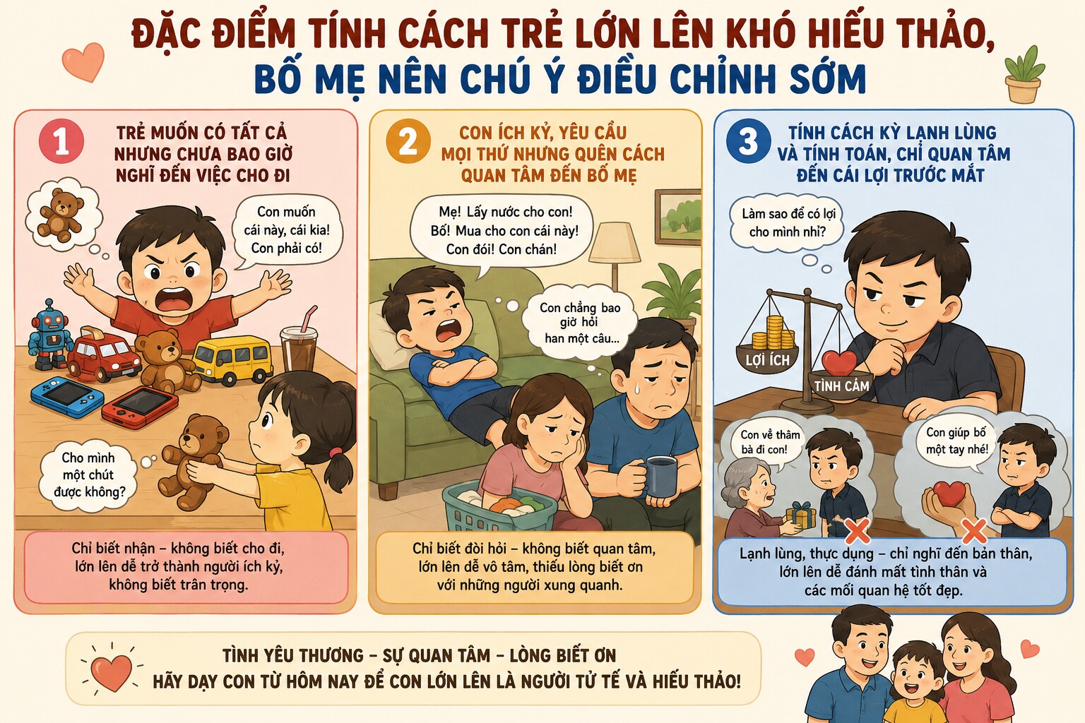 3 kiểu tính cách trẻ lớn lên không hiếu thảo, bố mẹ cần lên kế hoạch trước cho tương lai của con - 2