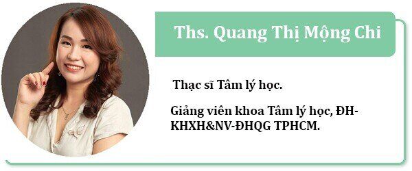 Chuyên gia tâm lý Quang Thị Mộng Chi.