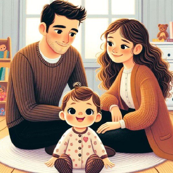 Bố mẹ hòa thuận, gia đình yêu thương giúp trẻ có động lực học tốt.